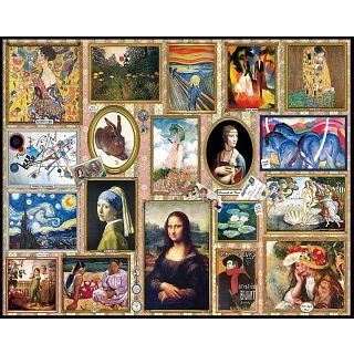 White Mountain Puzzles Great Paintings