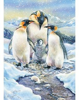 Cobble Hill Penguin Family - Family Pieces Puzzle