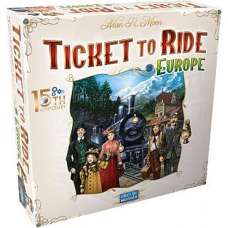 Days of Wonder Ticket To Ride: Europe - 15th Anniversary Edition