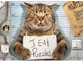 Eurographics Feline Felon - Large Piece Jigsaw Puzzle