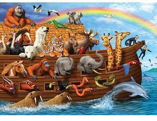 Cobble Hill Voyage of the Ark - Family Pieces Puzzle