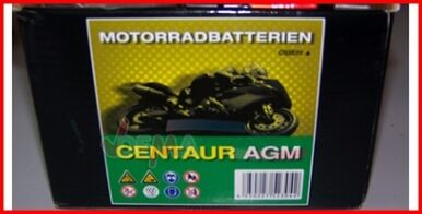 Midac Batterie AGM 12 V 6AH - YTX 7LBS - Moto scooter PACK ACIDE