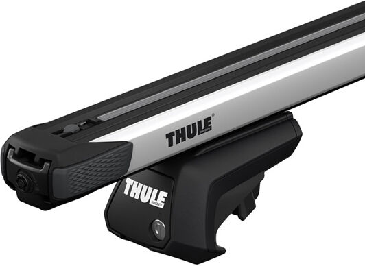 Barres de toit universelles Thule Thule SlideBar compatibles Daewoo Matiz 5 portes