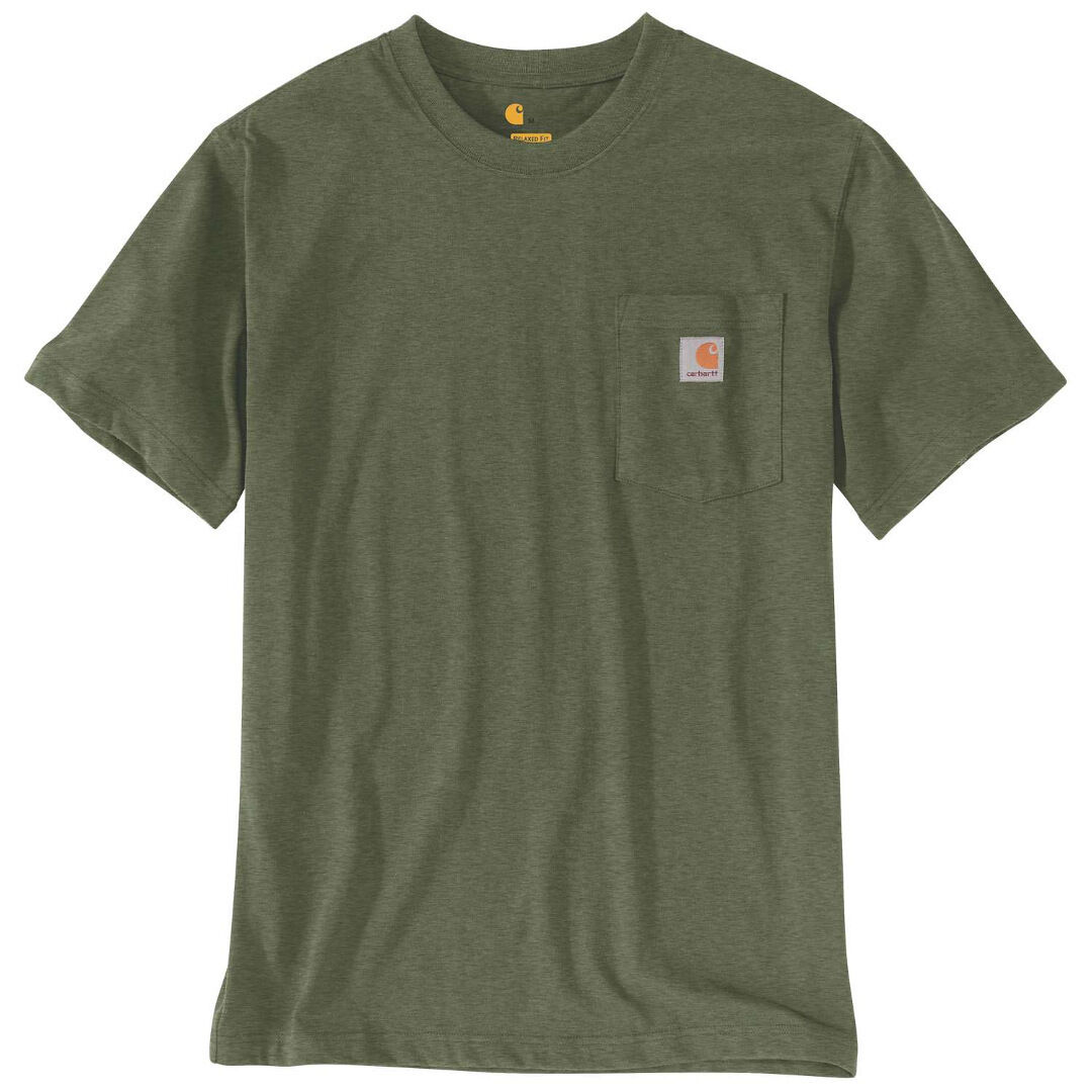 Carhartt Workwear Pocket T-Shirt T-Shirt Vert Brun taille : S