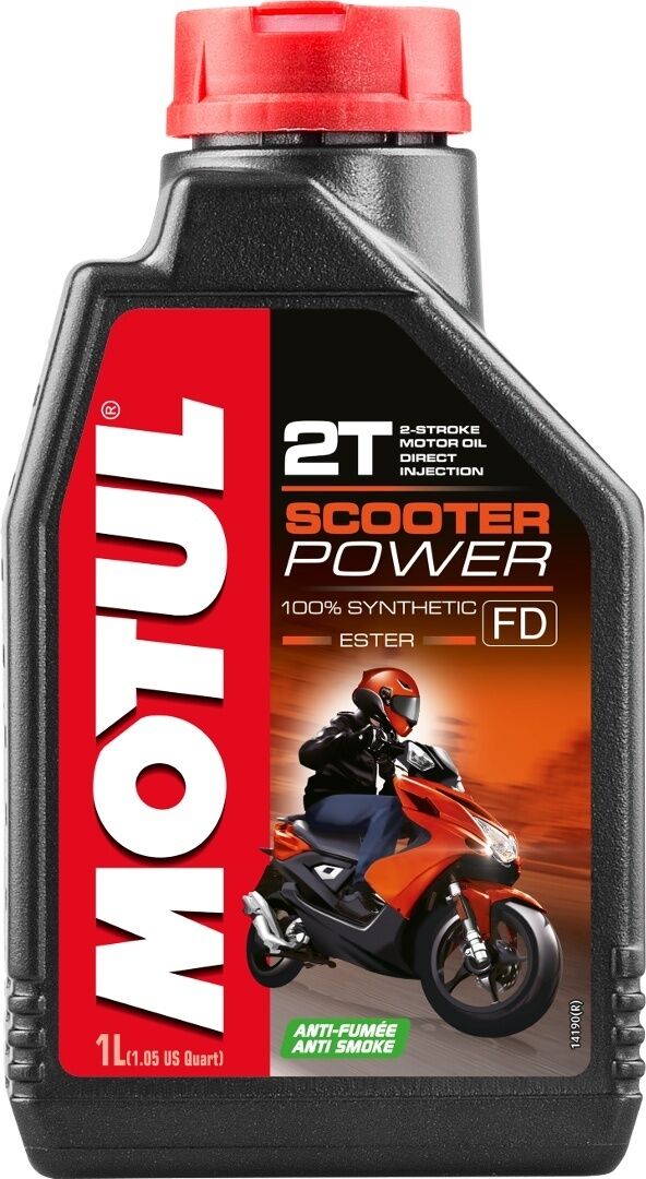 MOTUL Scooter Power 2T 1 litre d’huile moteur taille :