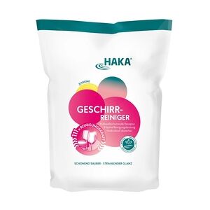 Haka Geschirr-Reiniger Pulver Zitrone 2kg Spülmaschinenpulver Geschirrspülpulver