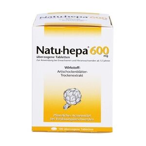 Natu Hepa NATU HEPA 600 mg überzogene Tabletten Galle