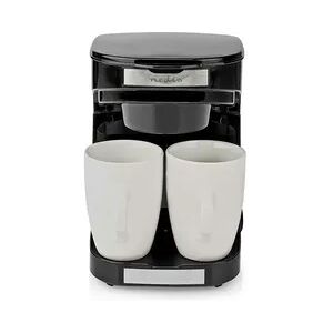 Nedis Kaffeemaschine - Filter Kaffee - 0.25 l - 2 Tassen - Schwarz Nedis