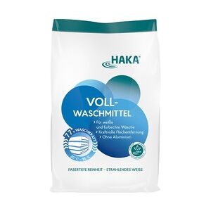 Haka Vollwaschmittel Waschpulver, 3kg