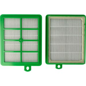 vhbw Ersatz Hepa Allergie Filter Set AEG System Pro P1, P10, P100, P101, P102, P103, P104, P105, P106, P107, P108, P109, P11 Ersatz für AEF 12, H12.