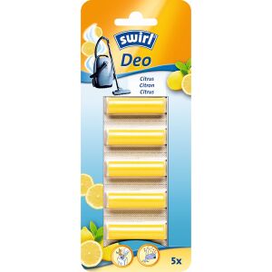 Melitta Swirl® Staubsauger-Deo-Sticks, überdeckt unangenehme Gerüche aus der Abluft, 1 Packung = 5 Sticks