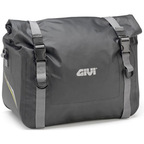 givi borsa posteriore  easy bag, volume impermeabile 15 litri borsa posteriore impermeabile nero