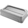 Rubbermaid Tampa SLIM JIM® para recipientes de 60 e 87 l, tampa oscilante, cinzento