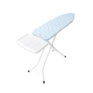 Brabantia Size B Ironing Board With Solid Steam Unit Holder gray 159.0 H x 7.5 W x 48.5 D cm