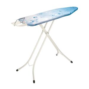 Brabantia Size B Ironing Board with Steam Iron Rest blue/white/brown 96.0 H x 142.0 W cm