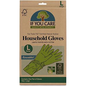 If You Care Fairtrade Rubber Latex Household Gloves (Large)