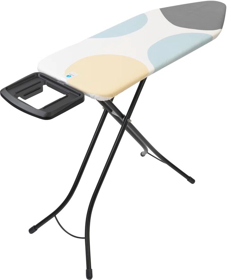 Brabantia Size C Ironing Board with Solid Steam Iron Rest brown/gray/pink/white 159.0 W cm