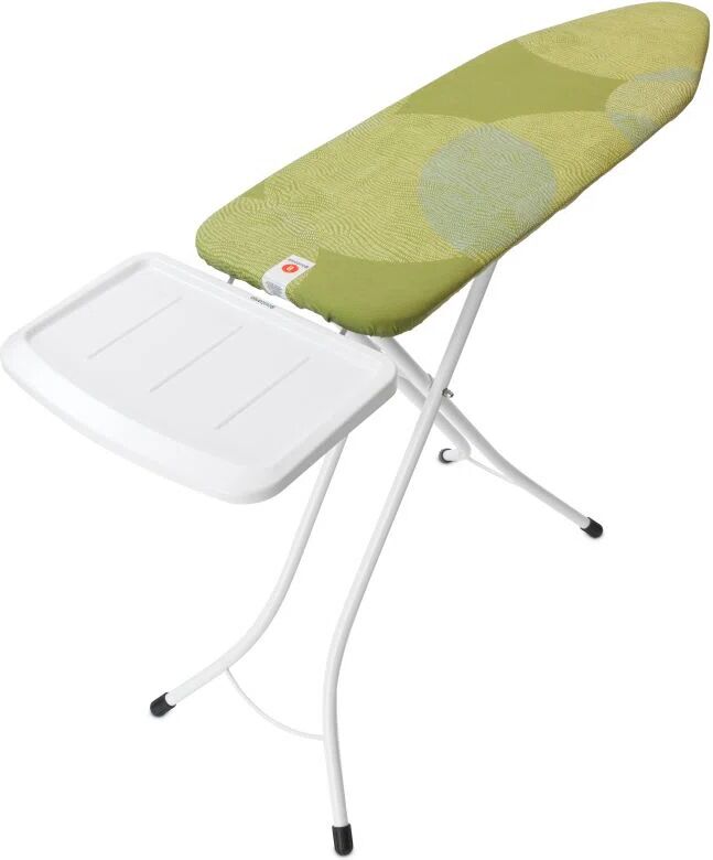 Brabantia Size B Ironing Board With Solid Steam Unit Holder green/brown 159.0 H x 7.5 W x 48.5 D cm