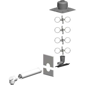 ATEC GMBH&CO.KG Atec Schacht-Set PolyTwin mit Verbind Kunstst. dn 60/100 - dn 80