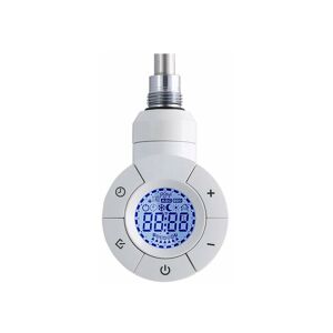 Stabilo-sanitaer - Heizstab Digital Thermostat mit Raumtemperatursensor 300Watt Badheizkörper