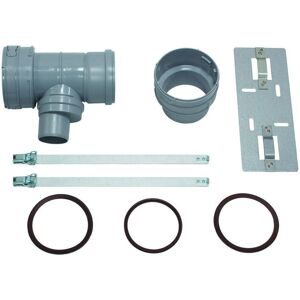 Vaillant Set 7 T-Stück DN 100 für Abgas- anschl. 60/100 f.flex. Abgasl. DN 100,PP