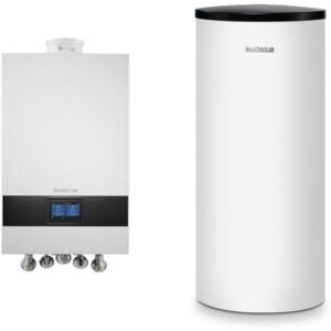 Buderus Gas-Brennwert Logaplus-Paket W22 GB172i.2 15 kW H-Gas Speic...