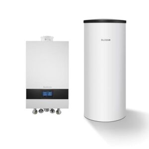 Buderus Gas-Brennwert Logaplus-Paket W22 GB172i.2 25 kW H-Gas Speic...