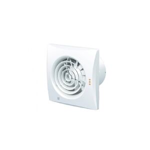 Duka ventilator Pro 32TH - ABS, Hvid, Ø125 mm, Fugt- og tidsstyring