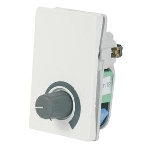 LS Control Manuel Regulator Til Ventilationsmotorer I Hvid