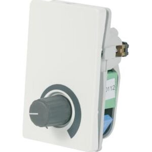 LS Control Manuel Regulator Til Ventilationsmotorer I Hvid