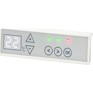 Glamox Digital Termostat Til Tpa Og Tlo, 230v, Hvid  Hvid