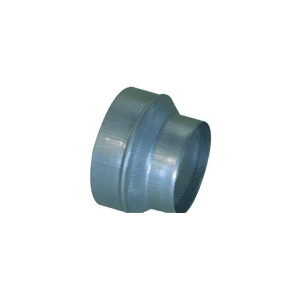 Reduction conique concentrique galva diametre femelle 160mm et diametre male 125mm aldes 11093503