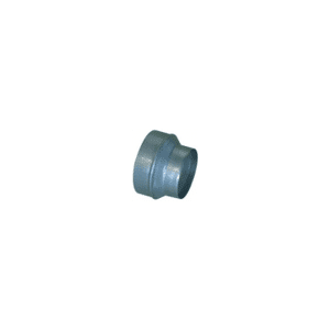 Aldes rcc galvanise 100/ 80 mm reduction conique concentrique emboutie 11093500