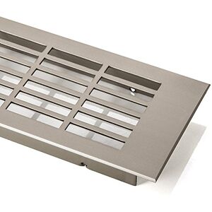 SOTECH SO-TECH® Grille de Ventilation Perforée Tôle de Ventilation Angulaire Aspect d'Acier Affiné 500 mm - Publicité