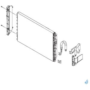 Évaporateur pour climatisation console Atlantic Fujitsu Ref. 898063