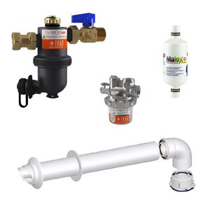 kit installazione caldaia immergas con defangatore - dosatore polifosfati - neutralizzatore condensa - scarico fumi coassiale (spkc-600)