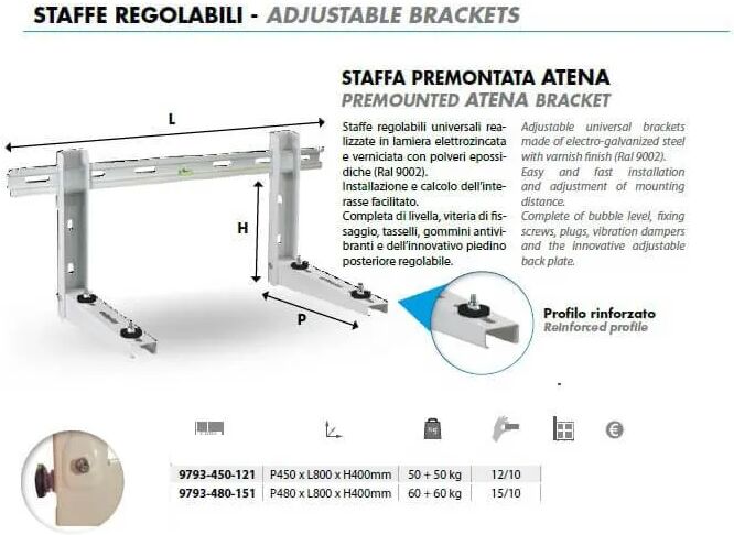 Niccons Staffa per dualsplit