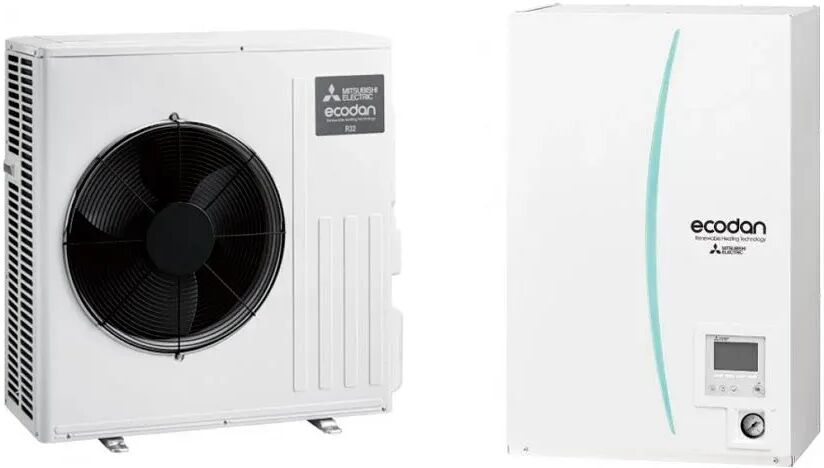 Pompa di Calore Mitsubishi Electric Ecodan Hydrobox istantanea SUZ-SWM80VA con unità interna ERSD-VM2D