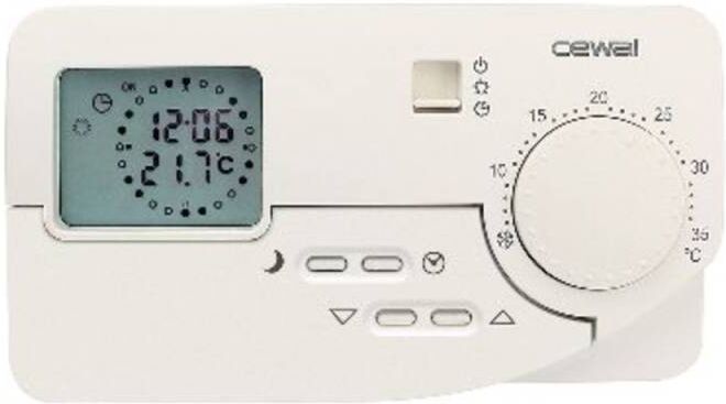 Cewal Cronotermostato Digitale Giornaliero Life Premium