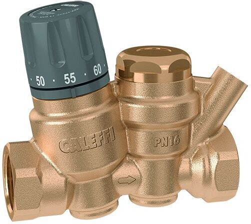 CALEFFI Regolatore termostatico per circuiti di ricircolo acqua calda sanitaria 116 Rp 1 1/4”