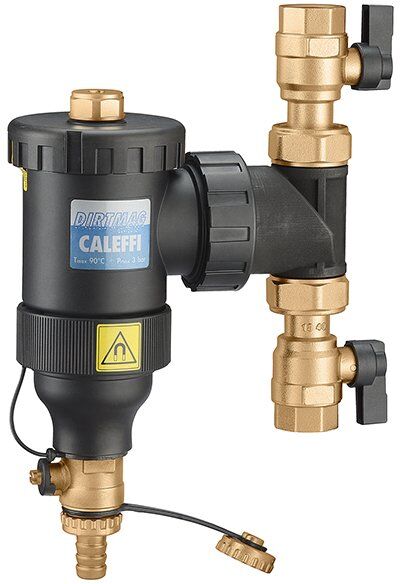 CALEFFI Defangatore con valvole d’intercettazione DIRTMAG® 5453 3/4”