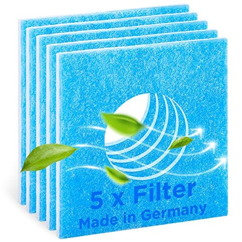 BremerLuft 5 filters geschikt voor LIMODOR ventilator Limot ventilatieapparaten LF/ELF en F/C, F-LF/5 00010 LIG vervangingsfilter stoffilter luchtfilter limodor-filter