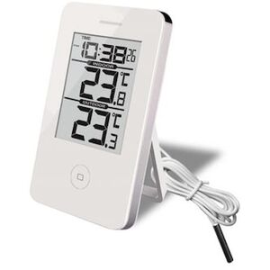 Termometer TF inne/ute digital + klocka