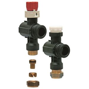 Uponor Pro 1 Euro-Cone Fördelare G25 X G20 6 Avstick, Värme