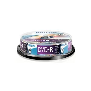 Philips DVD-R   16X   4.7GB   Spindle   10-pack