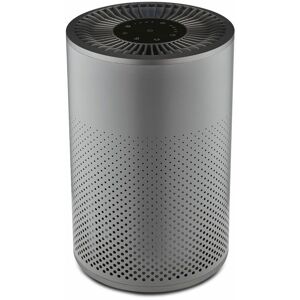 T673000 Desktop Air Purifier, Powerful hepa 13 Filter with Multicolour Mood Lighting, Slate Grey and Titanium - Tower