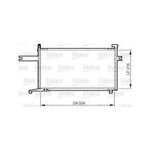 Valeo 817732 Condenser, air conditioning