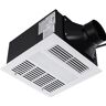 VEVOR Bathroom Exhaust Fan, 1500W Heating, 110 CFM High-Efficiency Ventilation, 1.5sones Low Noise Operation, Energy-Saving Bathroom Ceiling Fan, No Need For Attic Access, For Various Ceilings