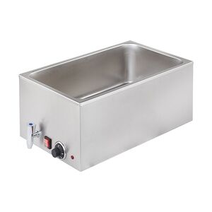 GastroHero Bain-Marie ECO GN 1/1 - 150 mm, mit Ablasshahn