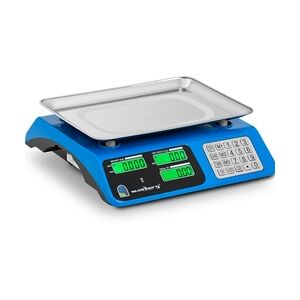 Steinberg Systems Kontrollwaage - 40 kg / 2 g - Dual LCD - Rand erhöht